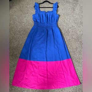 LOFT *New* colorblock sundress